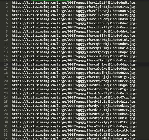 使用php远程下载所有的新浪图床图片保存到本地