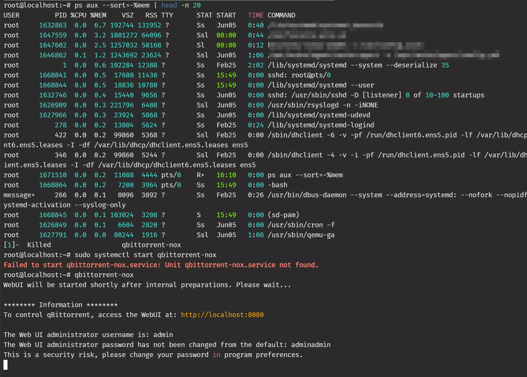 vps搭建qbittorrent-nox实现随手下载