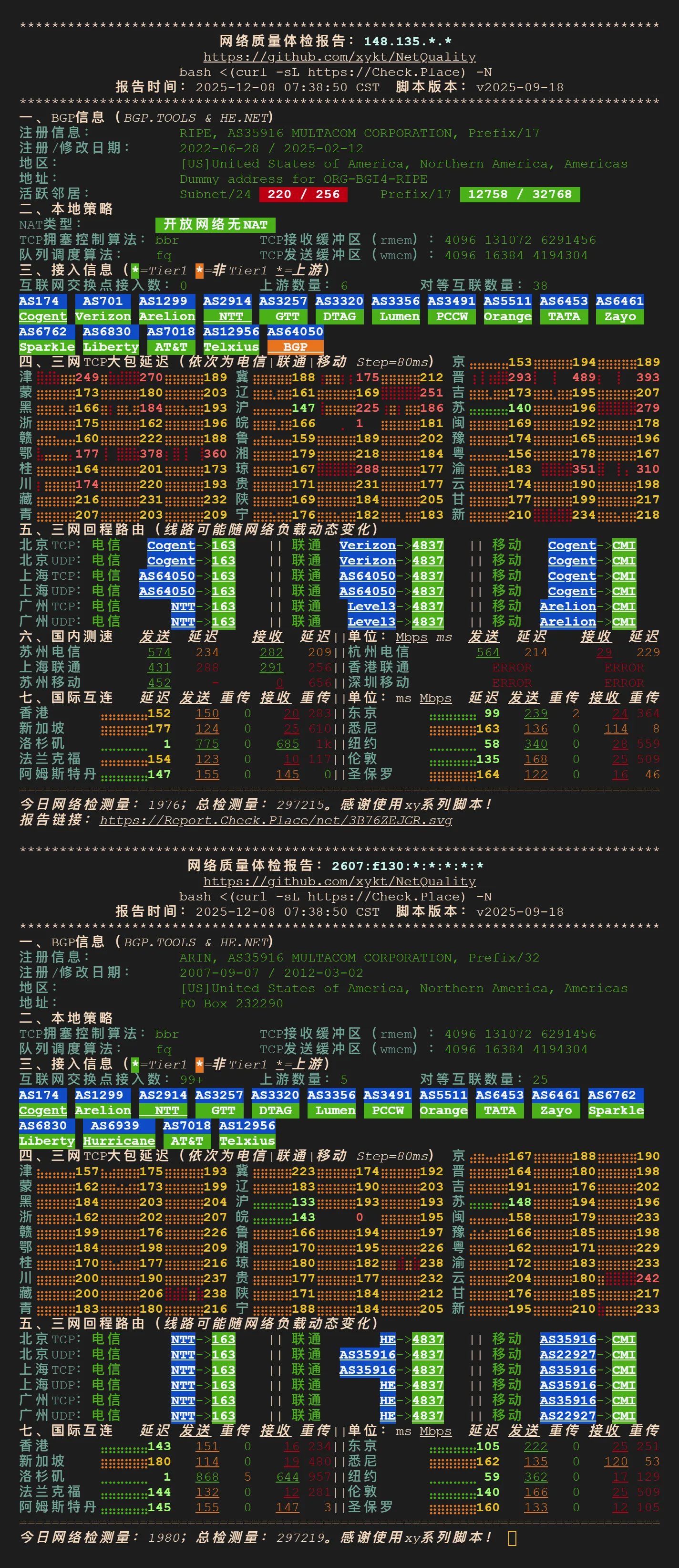 [nodequality测试]RackNerd 洛杉矶 2C 2G 35GB-SSD磁盘 10T/月流量 $17.66/年测评